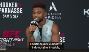 UFC Paris - Charrière : "Je suis prêt à sortir de moi le monstre indomptable"