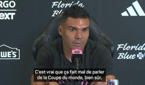 Inter Miami - Casemiro : "Ça fait mal de parler de la Coupe du monde"