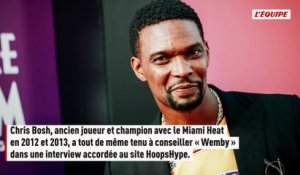 « Prends tes médicaments » : Chris Bosh, lui aussi victime d'une thrombose en 2015, met en garde Victor Wembanyama sur les risques de leur maladie - Basket - NBA