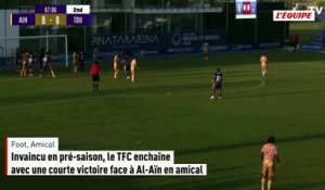 Invaincu en pré-saison, le TFC enchaîne avec une courte victoire face à Al-Aïn en amical - Foot - Amical - Toulouse