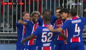 Amical : Kvara pour Dro pour Mbaye, le Paris Saint-Germain ouvre déjà le score conrtre Manchester United !