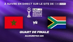 Suivez Maroc - Afrique du Sud sur notre site internet !