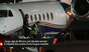 Décès de Jorge Messi - Lionel Messi est arrivé à Rosario
