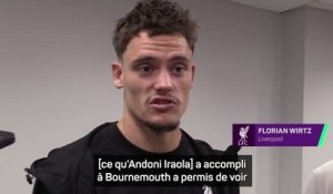 Liverpool - Wirtz en numéro 10 ? : “Nous en avons parlé avec Iraola”
