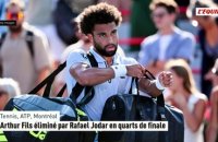 Arthur Fils éliminé par Rafael Jodar en quarts de finale - Tennis - ATP - Montréal