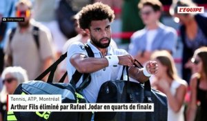 Arthur Fils éliminé par Rafael Jodar en quarts de finale - Tennis - ATP - Montréal