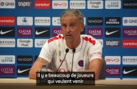 PSG - Luis Enrique : "Beaucoup de joueurs veulent venir au PSG"