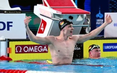 L'exploit des Championnats d'Europe : l'Allemand Johannes Liebmann pulvérise le record du monde du 1 500 m nage libre de près de 4 secondes - Natation - Championnats d'Europe