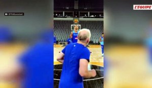 Deux ans après, Victor Wembanyama a retrouvé les Bleus - Basket - Qualifications CM (H) - Bleus