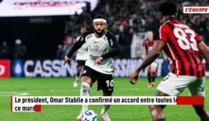 Mercato : retournement de situation dans le dossier Memphis Depay, qui prolonge finalement avec Corinthians - Foot - Transferts - Brésil