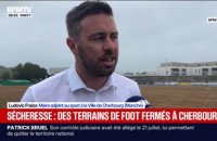 Cherbourg: des terrains de foot interdits d'accès en raison de la sécheresse
