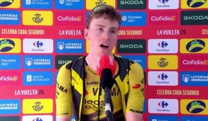 Tour d'Espagne 2026 - La réaction de Matthew Brennan après sa victoire sur la 11e étape