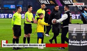 De nouvelles consignes données aux arbitres de Ligue 1 et de Ligue 2 - Foot - Ligue 1