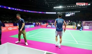 Le replay des huitièmes de finale d'Alex Lanier et de Toma Jr Popov - Badminton - Championnats du monde