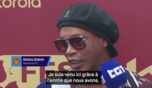 Ravenna - Ronaldinho : "Ce serait encore plus beau de jouer"