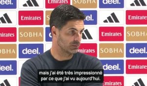 Arsenal - Arteta : "Beaucoup de positif"