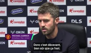 Man. United - Un Carrick calme ne veut pas “semer le chaos” après une première défaite
