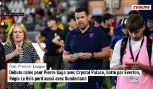 Débuts ratés pour Pierre Sage avec Crystal Palace, battu par Everton, Régis Le Bris perd aussi avec Sunderland - Foot - Premier League