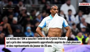 Mercato : le milieu de l'OM Quinten Timber plaît à Crystal Palace - Foot - Ligue 1 - Transferts