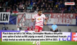 Mercato : Christopher Nkunku de retour à Leipzig - Foot - Transferts