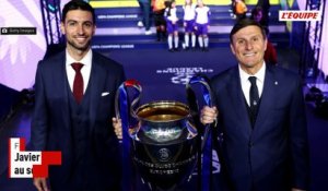 Javier Pastore, Javier Zanetti et Esteban Cambiasso au soutien de Gianni Infantino à l'approche des élections de la FIFA - Foot - FIFA