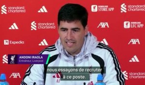Andoni Iraola : « Barcola ? J’espère que nous aurons bientôt de bonnes nouvelles » - Foot - Premier League - Liverpool