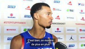 France - Wembanyama : “Quand en plus on joue ensemble…”