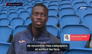 Real Sociedad - Sarr : “J’ai hâte de jouer ici, ce serait génial de remporter un titre”