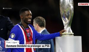 Ousmane Dembélé va prolonger au PSG - Foot - Ligue 1