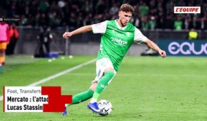 Mercato : l'attaquant de Saint-Étienne Lucas Stassin en route pour le Séville FC - Foot - Transferts - Saint-Étienne