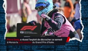 Monza - Gasly décroche la pole position !