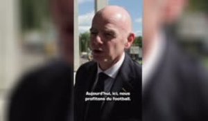 "Pas aujourd’hui, pas ici" : Infantino ignore les questions sur son avenir