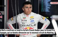 Isack Hadjar de nouveau forfait à Madrid, Liam Lawson le remplace et Tsunoda conserve son volant chez Racing Bulls - F1 - GP d'Espagne