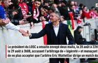 Olivier Létang envoyé devant la commission de discipline de la LFP pour son comportement en marge de Lille-PSG - Foot - Ligue 1 - Lille