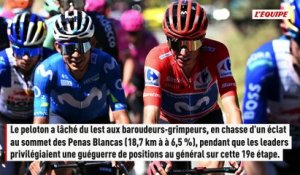 Eddie Dunbar s'offre une victoire de prestige sur la 19 étape de la Vuelta, Enric Mas gère tranquillement - Cyclisme - Vuelta