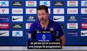 Atlético - Simeone : “Nous devons absolument nous améliorer en défense”