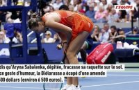 Fils, Sabalenka, Moutet, Atmane : on connaît le montant des amendes distribuées lors de l'US Open - Tennis - US Open