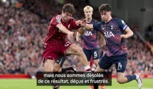Tottenham - De Zerbi : "C'est injuste, mais nous devons l'accepter"