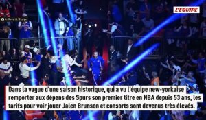 Les prix fous des places pour assister aux matches des New York Knicks en NBA - Basket - NBA - Knicks
