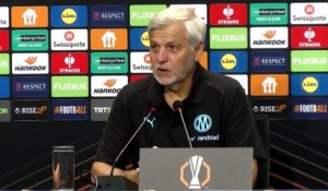 Bruno Genesio, après la défaite de l'OM contre Besiktas : « On a oublié tous les fondamentaux à partir du moment où on a été menés 3-1 » - Foot - Ligue Europa - OM