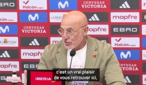 Espagne - De la Fuente : ''Une pensée pour Ceuta''