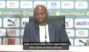 Sénégal - Vieira explique sa philosophie de jeu