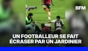 Un ancien joueur de Premier League se fait écraser par un jardinier Thaïlande