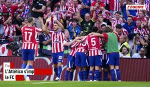 L'Atlético s'impose avec autorité dans le derby de Madrid, le FC Barcelone prend le large - Foot - Liga