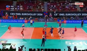 Le résumé vidéo de France - Portugal - Volley - Euro (H)