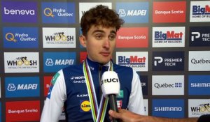 Championnats du Monde UCI Montréal 2026 - Paul Seixas après sa médaille de bronze sur le contre-la-montre