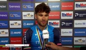 Championnats du Monde UCI Montréal 2026 - Filippo Ganna après sa médaille d'argent sur le contre-la-montre