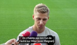 Bleus - Butez parle de sa belle relation avec Maignan, qui date des années lilloises