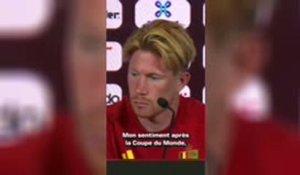 Belgique - De Bruyne : "Beaucoup de joueurs m’ont dit de rester"