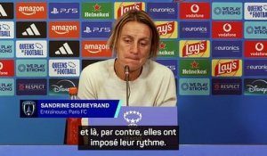 Sandrine Soubeyrand : « J'ai trouvé que mon équipe était courageuse » - Foot - Ligue des champions (F) - Paris FC (F)